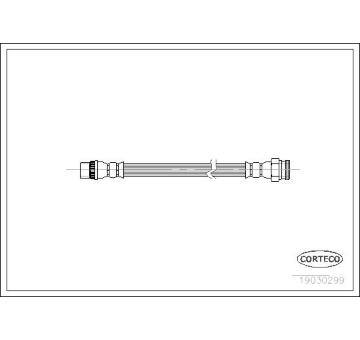 Brzdová hadica CORTECO 19030299