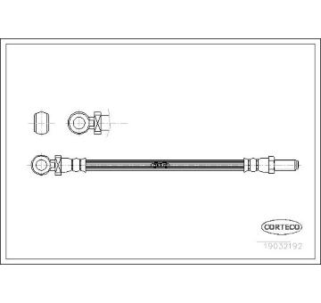 Brzdová hadice CORTECO 19032192