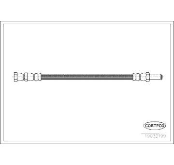 Brzdová hadice CORTECO 19032199