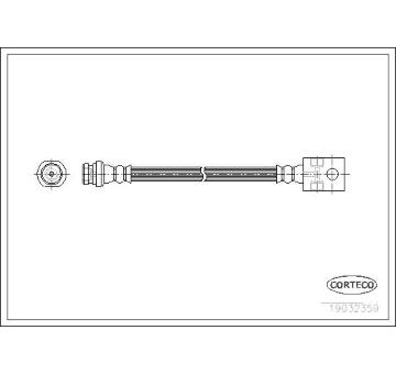Brzdová hadica CORTECO 19032359