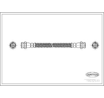 Brzdová hadica CORTECO 19032533