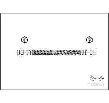 Brzdová hadica CORTECO 19032803