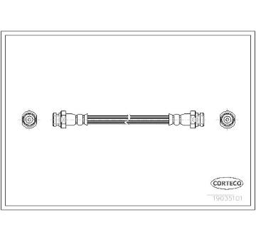 Brzdová hadica CORTECO 19035101