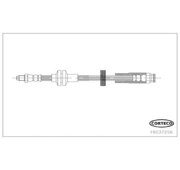 Brzdová hadica CORTECO 19037256