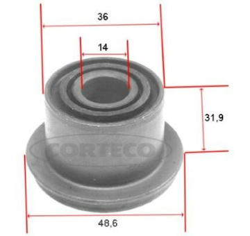 Ulozeni, ridici mechanismus CORTECO 21652441