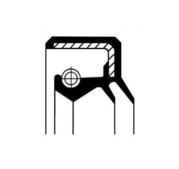 Těsnicí kroužek hřídele, náboj kola CORTECO 01017572B