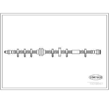 Brzdová hadice CORTECO 19018557