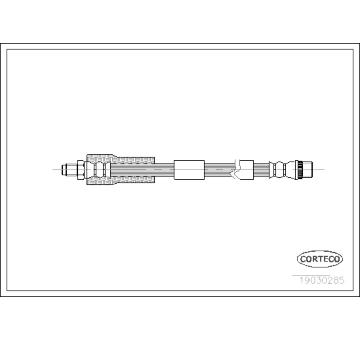 Brzdová hadice CORTECO 19030285