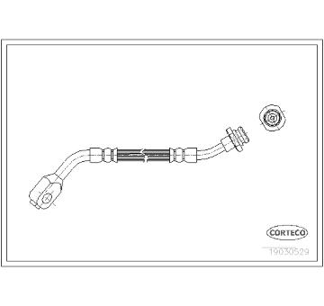 Brzdová hadice CORTECO 19030529