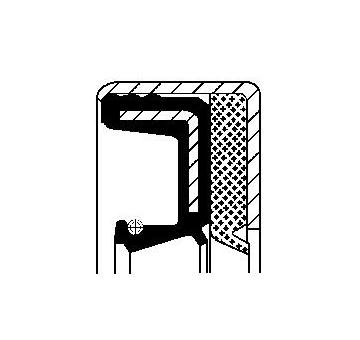 Těsnicí kroužek CORTECO 12016814B