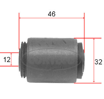 Uložení, řídicí mechanismus CORTECO 21652438