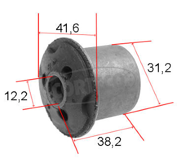 Uložení, řídicí mechanismus CORTECO 21652773