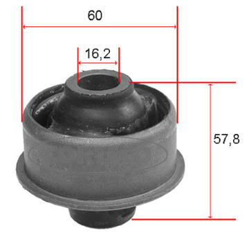 Uložení, řídicí mechanismus CORTECO 21652805