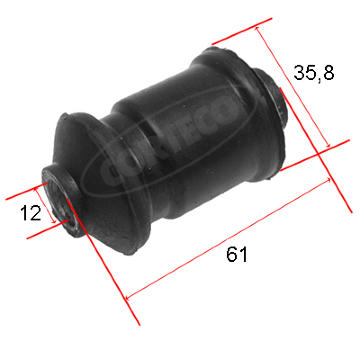 Uložení, řídicí mechanismus CORTECO 21653088