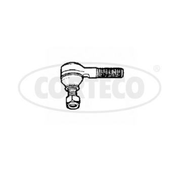 Hlava/čap spojovacej tyče riadenia CORTECO 49400785