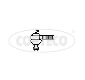 Hlava/čap spojovacej tyče riadenia CORTECO 49401296