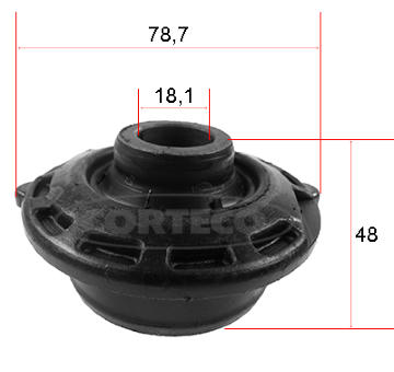 Uložení, řídicí mechanismus CORTECO 49371621