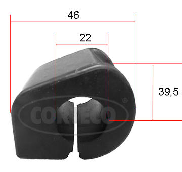 Držák, Příčný stabilizátor CORTECO 49371815