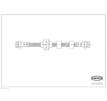 Brzdová hadice CORTECO 49392872
