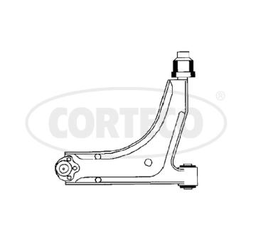 Řídicí páka, zavěšení kol CORTECO 49400486