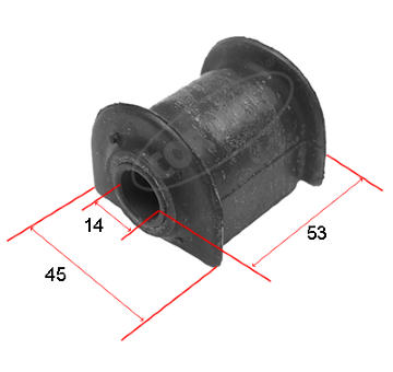 Uložení, řídicí mechanismus CORTECO 80000092