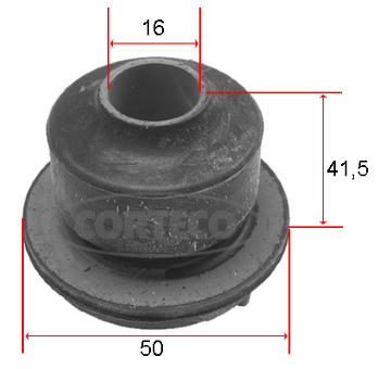 Uložení, řídicí mechanismus CORTECO 80000109