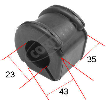 Drzak, Pricny stabilizator CORTECO 80000133