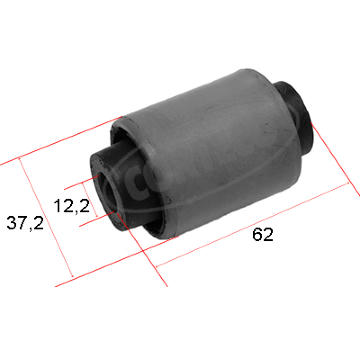 Uložení, řídicí mechanismus CORTECO 80000492