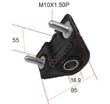 Uložení, řídicí mechanismus CORTECO 80000955