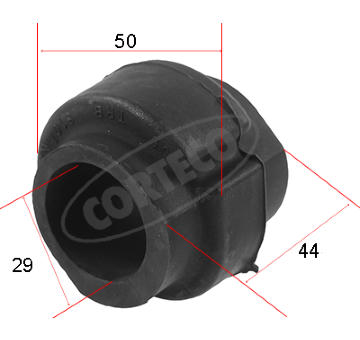 Držák, Příčný stabilizátor CORTECO 80004686