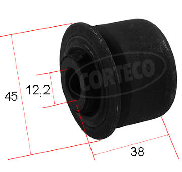 Uložení, řídicí mechanismus CORTECO 80004709