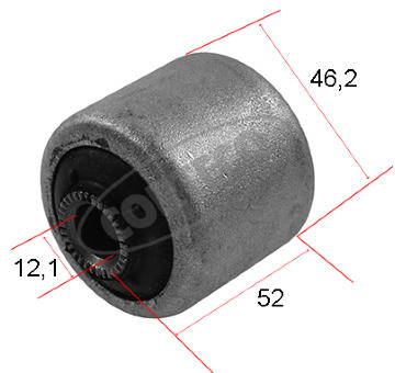 Uložení, řídicí mechanismus CORTECO 80004720