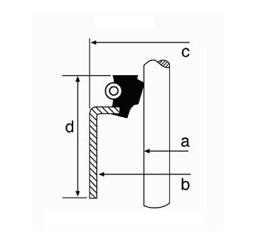 Těsnicí kroužek, dřík ventilu CORTECO 19019102