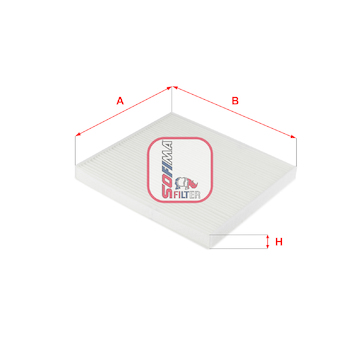 Filtr, vzduch v interiéru SOFIMA S 3248 C