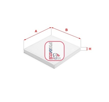 Filtr, vzduch v interiéru SOFIMA S 3384 C