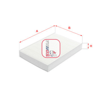 Filtr, vzduch v interiéru SOFIMA S 3389 C