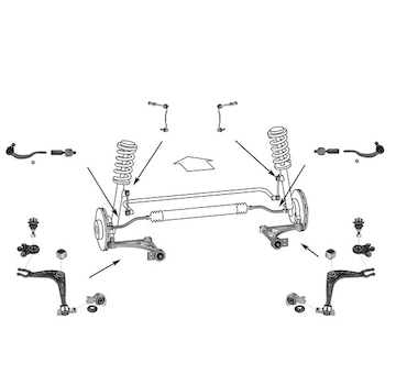Zavesenie kolesa MEYLE WG5432000