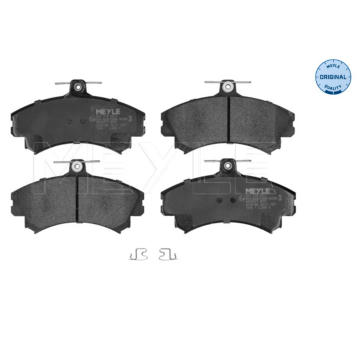 Sada brzdových destiček, kotoučová brzda MEYLE 025 219 2017