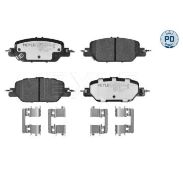 Sada brzdových destiček, kotoučová brzda MEYLE 025 228 5216/PD