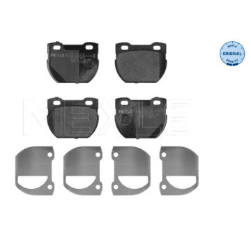 Sada brzdových destiček, kotoučová brzda MEYLE 025 234 7115