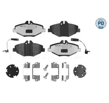Sada brzdových destiček, kotoučová brzda MEYLE 025 237 4320-1/PD