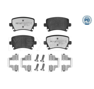 Sada brzdových destiček, kotoučová brzda MEYLE 025 239 1417/PD