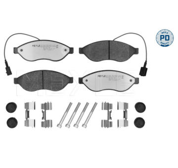 Sada brzdových destiček, kotoučová brzda MEYLE 025 244 6819-2/PD
