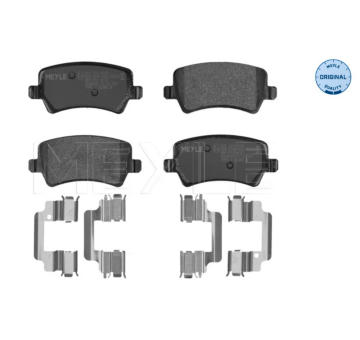 Sada brzdových destiček, kotoučová brzda MEYLE 025 244 9618