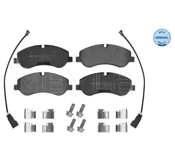 Sada brzdových destiček, kotoučová brzda MEYLE 025 256 0217