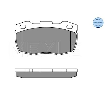 Sada brzdových destiček, kotoučová brzda MEYLE 025 215 1918