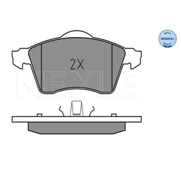 Sada brzdových destiček, kotoučová brzda MEYLE 025 218 8319