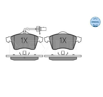 Sada brzdových destiček, kotoučová brzda MEYLE 025 218 8519/W