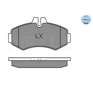 Sada brzdových destiček, kotoučová brzda MEYLE 025 230 2220
