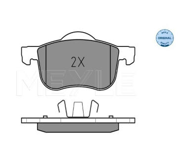 Sada brzdových destiček, kotoučová brzda MEYLE 025 230 7318